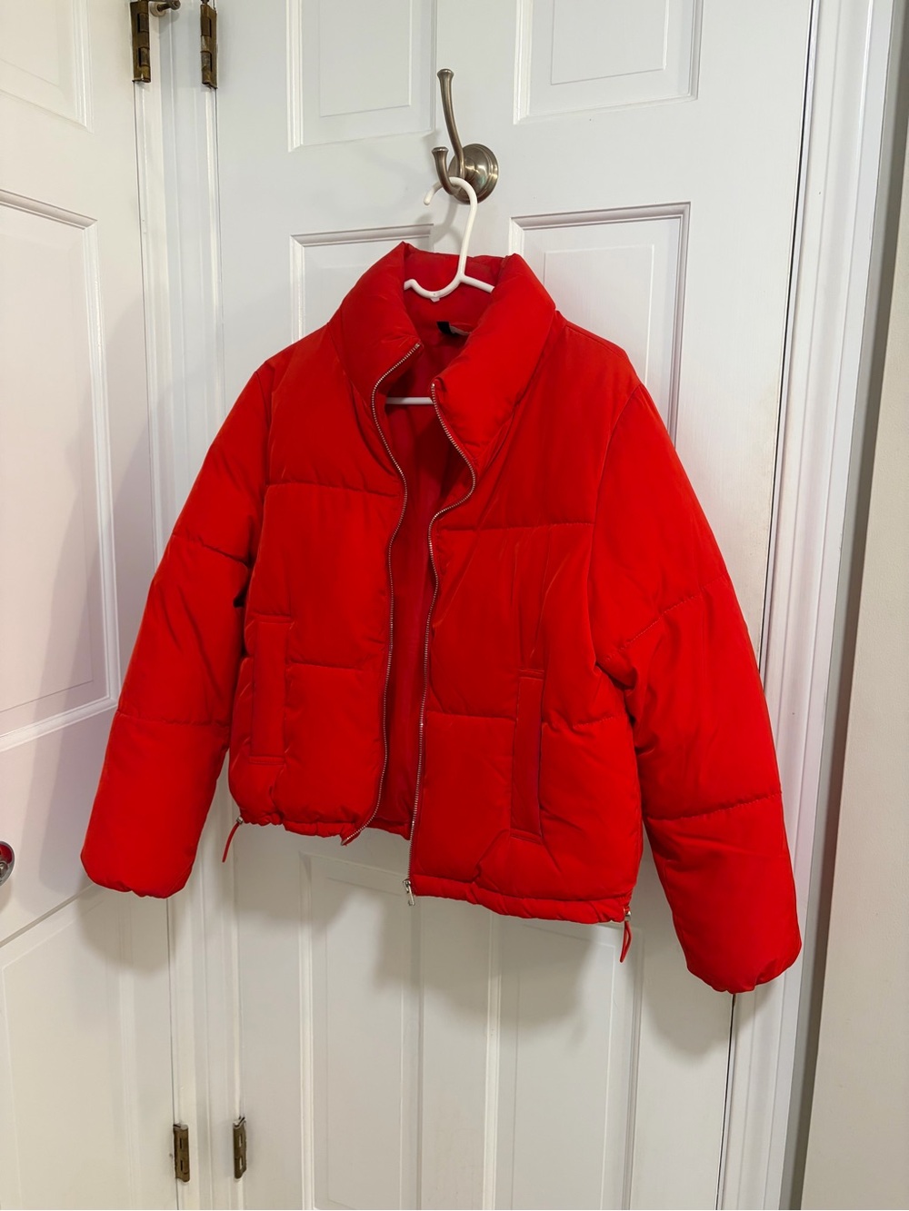 H&M Red Puffer Jacket